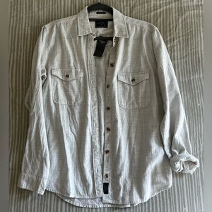 a&f boyfriend button down (nwt!!!)